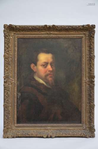Anonymous (17th century): painting (o/c) 'portrait of a man' (*) (52x67cm)