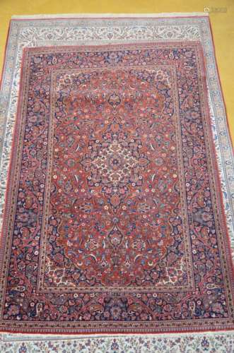 Lot: two small oriental carpets