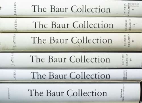 Books 'The Baur Chinese Ceramic' Vols I-IV, together with two further Baur collection books: '