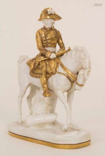 Figurengruppe 'Friedrich II zu Pferd' / A figural …