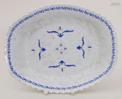 Ovale Zierschale / An oval bowl, Meissen, Anfang 1…