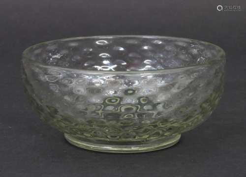 Glasschale / A glass bowl, England, 18. Jh.