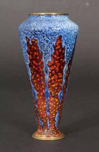 Art Déco Vase, C. Geanty, Limoges, um 1930