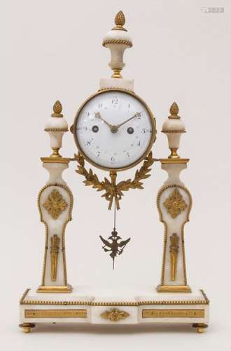 Wiener Portaluhr / A Vienna clock, um 1830