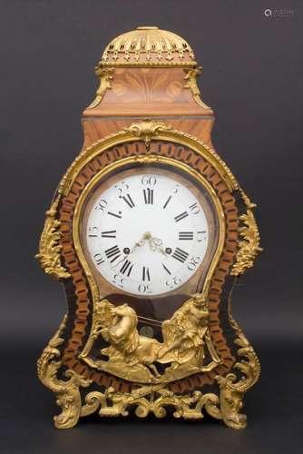 Große Pendule mit Wandkonsole / A large clock, 18.…