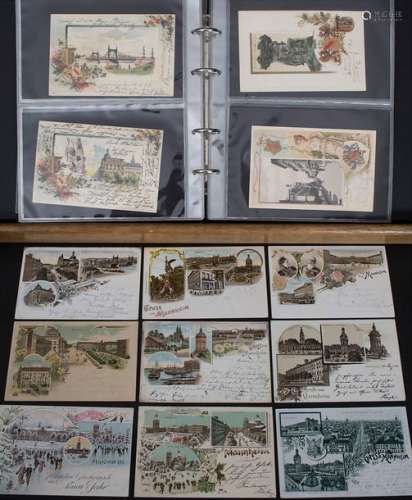 Sammlung Ansichtskarten 'Mannheim' / A collection …
