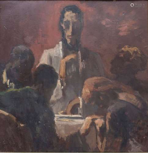 Erich Seidel (1895 1984), 'Christus mit seinen Jün…