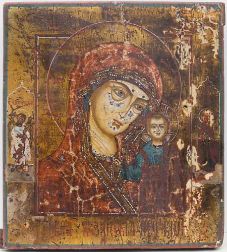 Ikone 'Gottesmutter von Kasan' / An Icon 'Mother o…