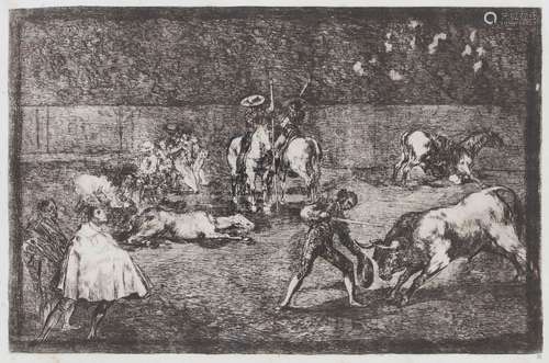 Francisco de Goya (1746 1828), 'Stierkampf' / 'A b…