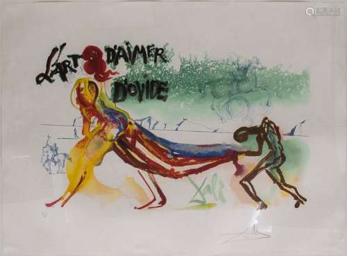 Salvador Dali (1904 1989), 'L'Art d'aimer d'Ovide'
