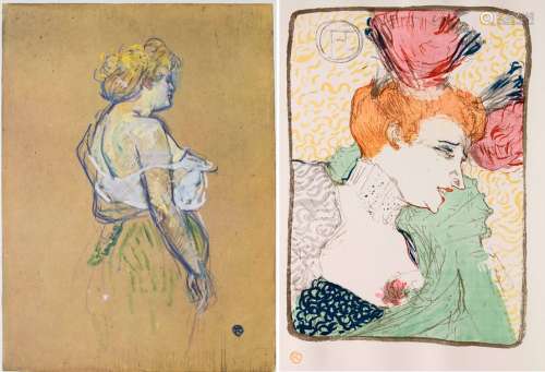 Henri Toulouse Lautrec (1864 1901), 2 Plakate nach…