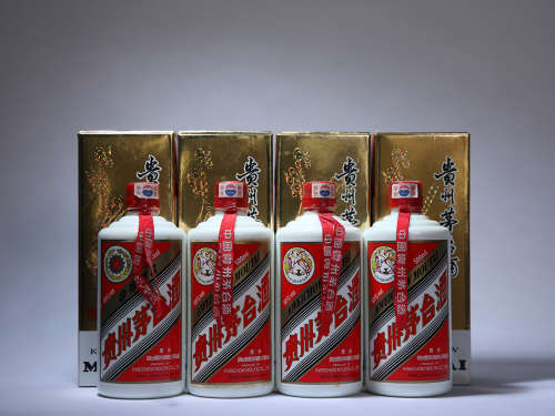 【品味佳酿】2007年贵州茅台酒4瓶一组