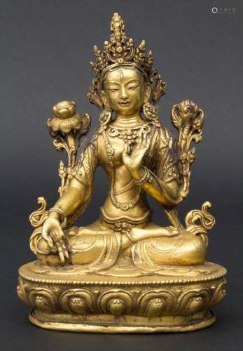 Buddha, Tara, Tibet, 19./20. Jh.