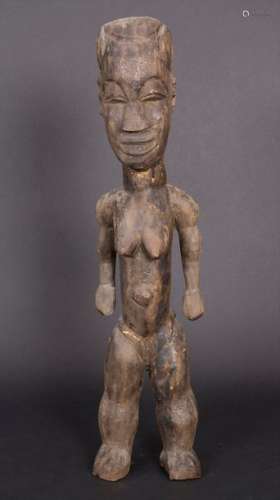 Weibliche Ahnenfigur / A female ancestor figure, B…