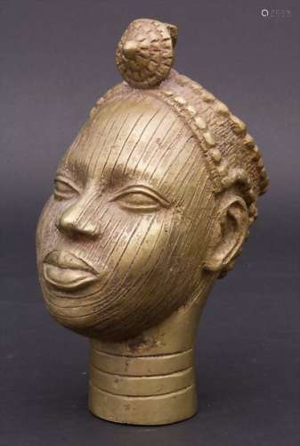 Benin Bronze, Ife Kopf eines Ooni, Nigeria