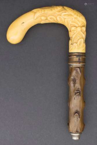 Stockgriff 'Bismarck' / A cane handle 'Bismarck', …