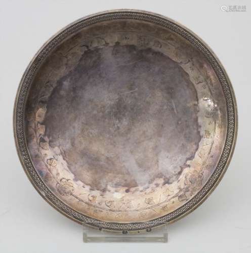 Empire Platte / A silver Empire plate, Jean Baptis…