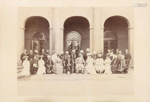 An album of photographs relating to the State of Patiala, as well as the visit of the Prince of Wales to Lahore in 1905, and other north Indian subjects Patiala and elsewhere, 1905