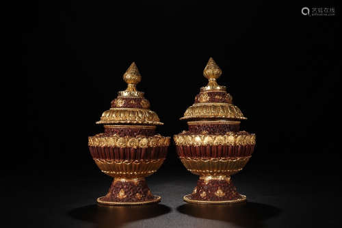 TIBETAN MI-GONG IN PAIR