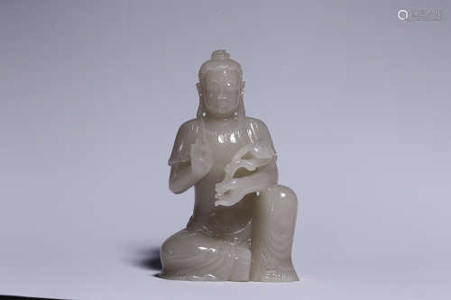 HETIAN RUYI GUANYIN ORNAMENT