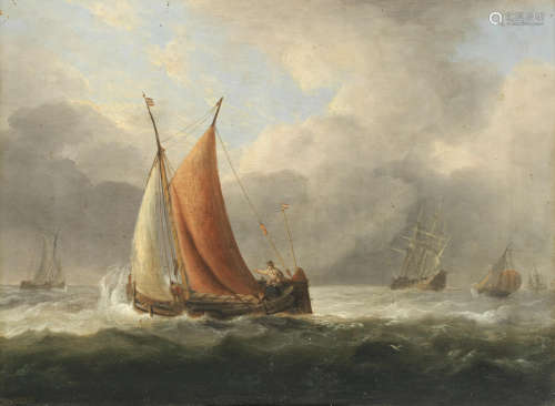 Coastal craft Thomas Luny(British, 1759-1837)