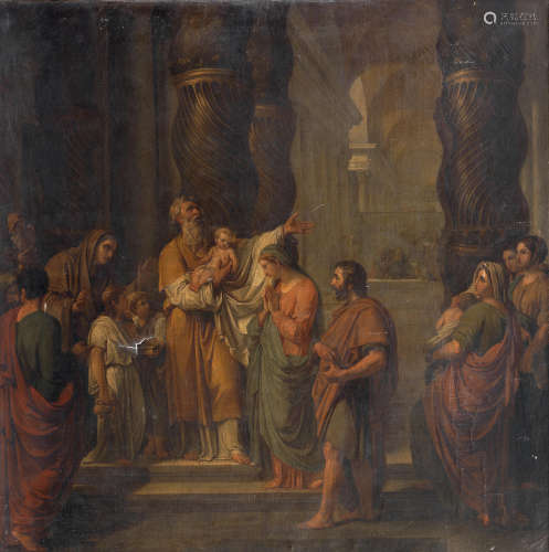 After Vincenzo Camuccini19th Century The Presentation of Christ in the Temple