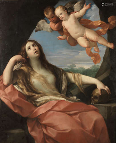 Studio of Guido Reni(Calvenzano 1575-1642 Bologna) The Penitent Magdalen