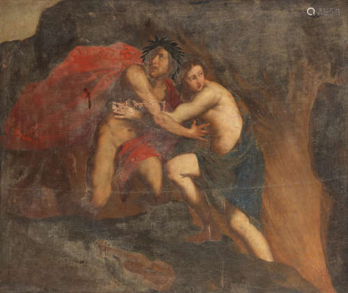 Neapolitan School17th Century Orpheus and Eurydice