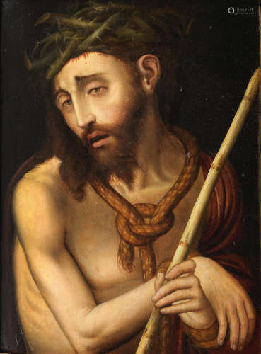 Follower of Luis de Morales(Badajoz circa 1509-1586) Ecce Homo
