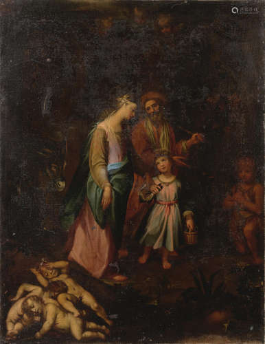 After Francesco Vanni17th Century Return from the Flight into Egypt unframed