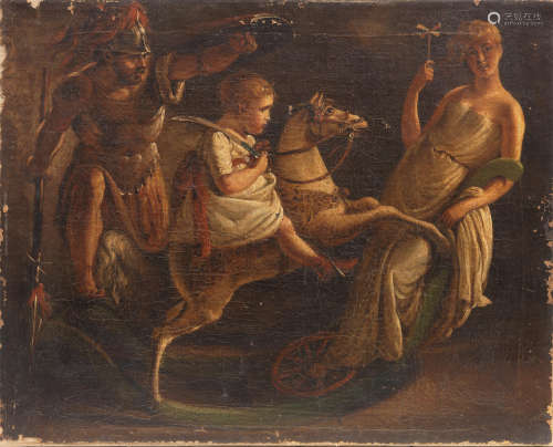 Circle of Andrea Appiani(undefined, Milan 1754-1817) An allegory of the infant Napoleon unframed