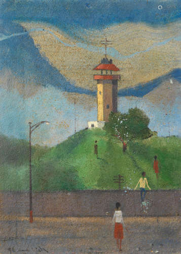 Kom El Nadora in Alexandria (Lighthouse) Mohamed Kabbani(Egypt, 1926-1995)