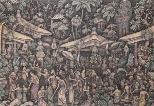 ECOLE BALINAISE (Actif Bali, Indonésie, XXe siècle…