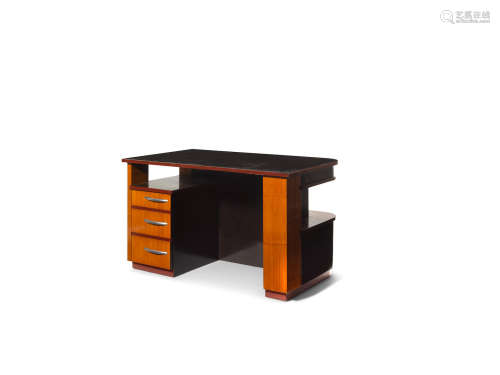 Rare Custom Desk1930s lacquered woodheight 28 1/2in (72.3cm); width 48in (121.9cm); depth 27in (68.5cm)  Paul T. Frankl (1886-1958)