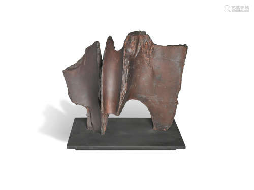 Affermativa II1959iron, signed and numbered 'Somaini 5978' on the backsideheight 30in (76.2cm); width 30in (76.2cm); depth 18 3/4in (47.6cm) Francesco Somaini (born 1926)