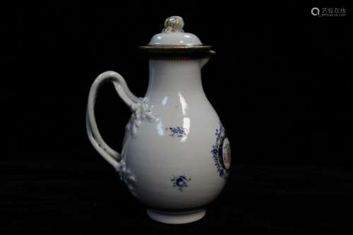 18th.C Chinese Expo Porcelain Teapot