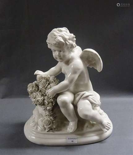 Umberto ONESTO CAPODIMONTE, XIXe siècle Groupe en …