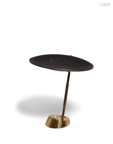 Table Lamp1950senameled metal, brassheight 15 1/2in (39.4cm); diameter of shade 13 1/2in (34.3cm)  Italian Modern