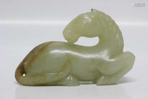 Chinese Hetian Jade Horse