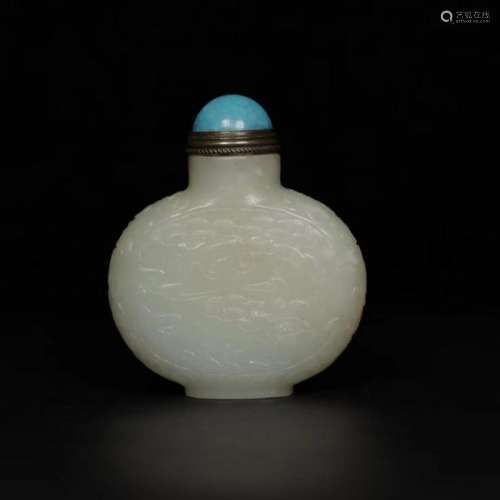 Chinese Jade Snuff Bottle