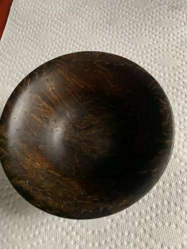 Chinese Wood Carved Bowl