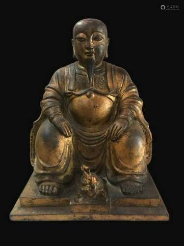 Chinese Gilt Bronze Buddha