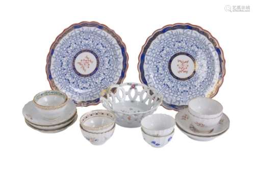 A selection of Worcester porcelain