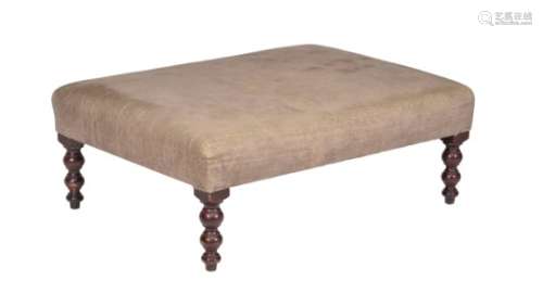 A George Smith footstool