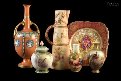 A selection of Royal Worcester porcelain