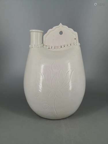 A Chinese Ding-Type Glazed Porcelain Water Pot