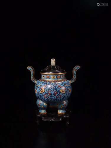 A Chinese Cloisonne Incense Burner