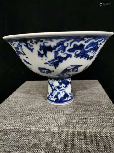 A Chinese Blue and White Porcelain Bowl