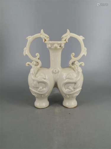 A Chinese Ding-Type Glazed Porcelain Vase