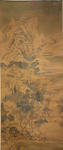 A Chinese Scroll Painting, Li Cheng Mark